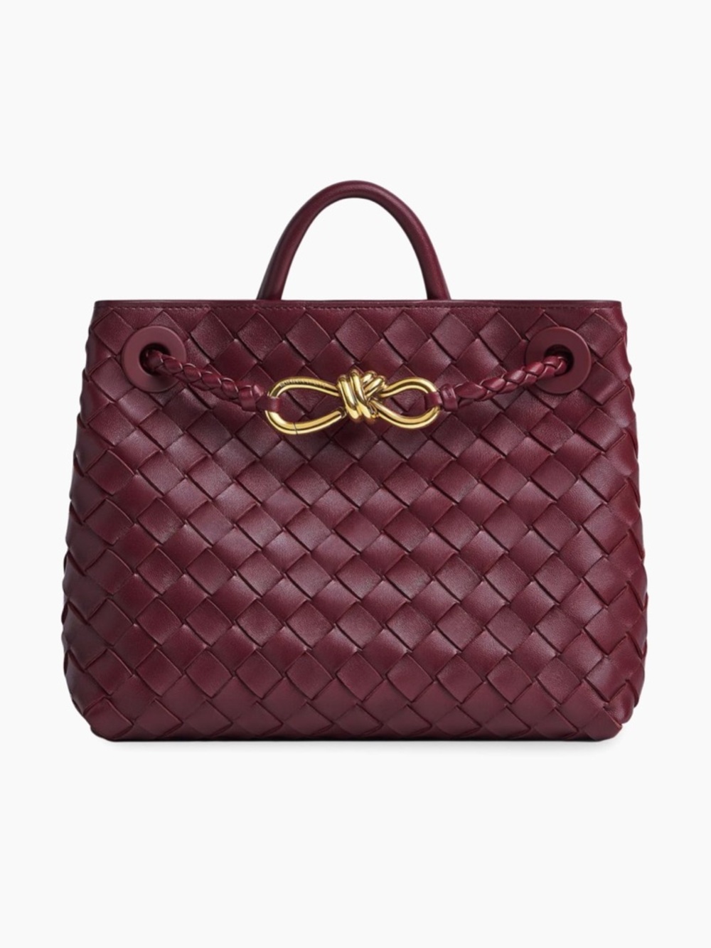 Bottega Veneta
Andiamo Small Intrecciato Leather Top-Handle Bag